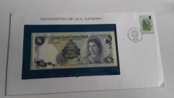 Cayman Islands, 1 Dollar, 1972, UNC, p1b, FOLDER
Banknotes of all nations, Serial Number: A/2 173603
Estimate: 50-100 USD