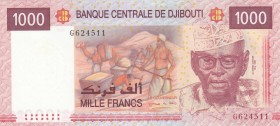 Djibouti, 1.000 Francs, 2005, UNC, p42a
 Serial Number: G624511
Estimate: 15-30 USD