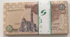 Egypt, 1 Pound, 2016, UNC, p70, 
Total 80 banknotes
Estimate: 20-40 USD