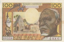 Equatorial African States, 100 Francs, 1963, UNC (-), p3c
There are little stain, Serial Number: 60534
Estimate: 100-200 USD