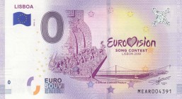 Fantasy Banknotes, 0 Euro, 2018, UNC, 
Lisboa, Serial Number: MEAR004391
Estimate: 10-20 USD