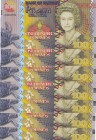 Fantasy Banknotes, 100 Pounds(7), UNC, 
Pitcairn Islands fantasy banknotes with Queen Elizabeth II. portrait
Estimate: 15-30 USD