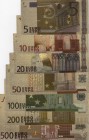 Fantasy Banknotes, UNC, total 7 banknot
Golden and multicolor plastic material fantasy banknotes
Estimate: 15-30 USD