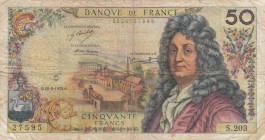 France, 50 Francs, 1972, FINE, p148d
There are pinholes, Serial Number: 0506727595
Estimate: 15-30 USD