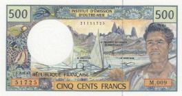 French Pasific Territories, 500 Francs, 1992, UNC, p163
Estimate: 25-50 USD