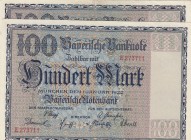 Germany, 100 Mark , 1922, XF /AUNC, pS923 , (Total 2 banknotes)
Estimate: 20-40 USD
