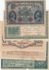 Germany, Total 5 banknotes
5 Mark, 1914, VF; 20.000.000 Mark, 1929, POOR; 1.000.000 Mark, 1923, VF; 200.000 Mark(2), 1923, XF and VF
Estimate: 10-20...