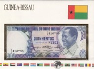 Guinea Bissau, 500 Pesos, 1983, UNC, p7a, FOLDER
 Serial Number: D/1 416799
Estimate: 15-30 USD