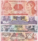 Honduras, 1 Lempira, 2 Lempiras, 5 Lempiras and 10 Lempiras, 2003/2010, UNC, p89b, p80Ad, p91a, p86c, (Total 4 banknotes)
Estimate: 10-20 USD