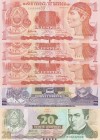 Honduras, Total 5 banknotes
1 Lempira, 2010, UNC, p89b; 1 Lempira(2), 2012, UNC, p96; 2 Lempiras, 2010, UNC, p90; 20 Lempiras, 2012, UNC, p100 
Esti...