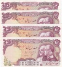 Iran, 100 Rials , 1976, UNC, p108, (Total 4 banknotes)
Estimate: 50-100 USD