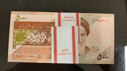 Iran, 5.000 Rials, 2013, UNC, p152, BUNDLE
Total 100 banknotes
Estimate: 30-60 USD