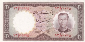 Iran, 20 Rials , 1958, UNC (-), p69
Estimate: 30-60 USD