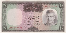 Iran, 20 Rials , 1969, UNC, p84
Estimate: 20-40 USD