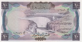 Iraq, 10 Dinars, 1971, AUNC, p60
 Serial Number: 143446
Estimate: 30-60 USD
