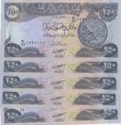 Iraq, 250 Dinars, 2003, UNC, p91a
Consecutive serial number, total 5 banknotes, Serial Number: 9339182-3-4-5-6
Estimate: 10-20 USD