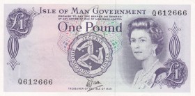 Man Island, 1 Pound, 1979, UNC (-), p34a
Queen Elizabeth II. portrait, Serial Number: Q612666
Estimate: 15-30 USD
