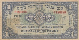 Israel, 1 Pound, 1948, FINE, p15
Anglo-Palestine Bank Limited, Serial Number: F186186
Estimate: 50-100 USD