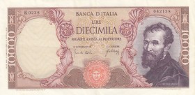 Italy, 10.000 Lire, 1966, VF, p97c
 Serial Number: 042158
Estimate: 30-60 USD