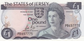 Saint Helena, 1 Pound, 1976/1988, UNC, p11b
Queen Elizabeth II. Portrait, Serial Number: PB497775
Estimate: 15-30 USD