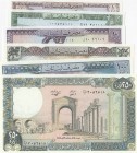 Lebanon, Total 6 banknotes
1 Livre, 1964/1980, UNC; 5 Livres, 1964/1986, UNC; 10 Livres, 1964/1986, UNC(-); 50 Livres, 1964/1988, UNC(-); 100 Livres,...