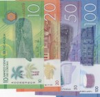 Nicaragua, Total 4 plastic polymer banknotes
10 Cordobas, 2014, UNC, p209; 20 Cordobas, 2014, UNC, p210; 50 Cordobas, 2014, UNC, p211; 100 Cordobas, ...