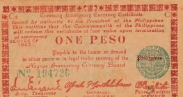 Philippines, 1 Peso, 1943, XF, pS661a
 Serial Number: 194726
Estimate: 10-20 USD