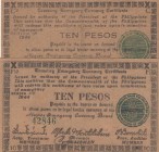 Philippines, 1944, XF, pS676, Total 2 banknotes
Emergency currency certificate, Serial Number: 42846, 127399
Estimate: 10-20 USD