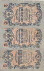 Russia, 5 Rubles, 1909, FINE, p10b, Total 3 banknotes
Estimate: 10-20 USD