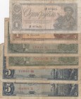 Russia, Fine, Total 4 banknotes
1 Ruble (2) 1938;3 Ruble(2) 1938;5 Ruble (2)Ruble
Estimate: 25-50 USD