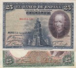 Spain, 25 Pesetas (2), 1928/1931, VF/ XF, p74, p81, (Total 2 banknotes)
Estimate: 15-30 USD