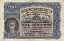 Switzerland, 100 Franken, 1946, VF, p35t
There are pinholes, Serial Number: 15S077695
Estimate: 75-150 USD