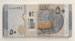 Syria, 50 Pounds, 2009, UNC, p112, Stack of money
Consecutive serial number banknotes
Estimate: 30-60 USD