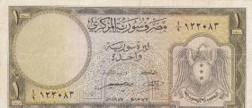 Syria , 1 Livre, 1957, VF, p79
Estimate: 100-200 USD