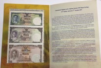 Thailand, FOLDER
1-5-10 Baht, King's 80th birthday anniversary commemorative banknotes
Estimate: 10-20 USD