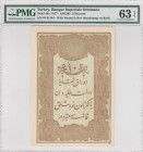 Turkey, Ottoman Empire, 10 Kurush, 1877, UNC, p48c
PMG 63 EPQ, Serial Number: 64-61484
Estimate: 100-200 USD