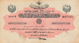 Turkey, Ottoman Empire, 1/2 Livre, 1915, VF, p72, 
V. Mehmed Reşad period, AH: 22 October 1331, sign: Talat/ Hüseyin Cahid, Serial Number: A 677151
...