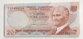 Turkey, 20 Lira, 1979/83, UNC, p187b, 6.EMISSION
50 pcs I - F letters
Estimate: 50-100 USD