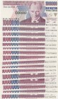 Turkey, 1.000.000 Lira, 1995/2002, UNC/AUNC, p209a, p213, (Total 16 banknotes)
Prefix numbers: B63, C14, F31(AUNC), H08, I57, J57, K13(AUNC), M75, N0...