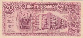Turkey, 1970, VF, İş Bank Apartment allowance
Estimate: 10-20 USD