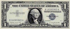 United States of America, 1 Dollar, 1957, UNC, p419a
1957A, Serial Number: B16285965A
Estimate: 20-40 USD