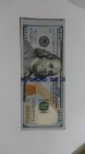 United States of America, 100 Dollars, 2009, XF, p535, ERROR
Failed cut, Serial Number: LI 21238650 B
Estimate: 100-200 USD