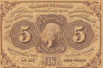 United States of America, 5 Cents, 1862, VF (+), p97c
Estimate: 50-100 USD