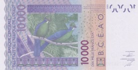 West African States10000 Francs, 1.000 Francs, 2003, AUNC, 
 Serial Number: 15309756797
Estimate: 40-80 USD