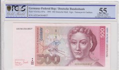 Germany- Federal Republic, 500 Mark, 1993, AUNC, p43b
PCGS 55, Serial Number: AD2645648S7
Estimate: 750-1500 USD