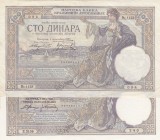 Yugoslavia, 100 Dinar, 1929, XF, total 2 banknotes
Estimate: 10-20 USD