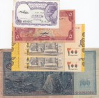 Mix Lot, total 5 banknotes
Germany 100 Mark, 1910, VF, p42; Yemen 200 Rials (2), 2018, UNC, pNew, Egypt 5 Piastres, 1940, UNC, p182j; Yemen 5 Rials, ...