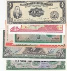Mix Lot, UNC, Lot of 6 different banknotes
Laos, 5 Kip; Chile, 50 Escudos; Mozambique, 100 Escudos; Mozambique, 100.000 Meticais; Cuba, 3 Pesos; Phil...