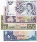 Mix Lot, Total 4 banknotes
Isle of Man, 1 Pound, 2009, UNC (-), p40; Colombia, 2 Pesos, 1972, VF, p413a; Kenya, 1978, 20 Shillings, UNC, p17; Bolivia...