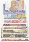 Mix Lot, UNC, 11 different banknotes
Guyana, 10 Dolars, 1992; Vietnam, 500 Dong, 1988; Vietnam 1000 Dong, 1988; Paraguay, 1.000 Guaranies, 2003; Soma...